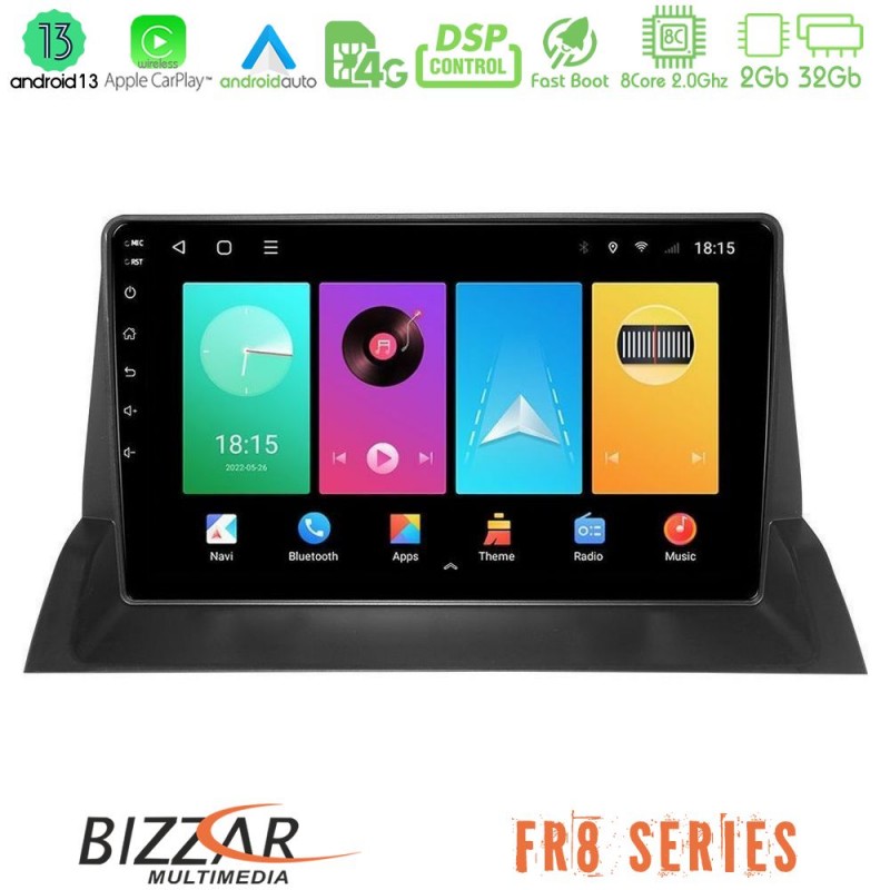 Bizzar FR8 Series Mazda 6 2002-2006 8core Android 11 2+32GB Navigation Multimedia Tablet 10