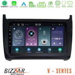 Bizzar V Series Vw Polo 10core Android13 4+64GB Navigation Multimedia Tablet 9