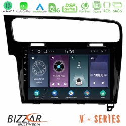 Bizzar V Series VW GOLF 7 10core Android13 4+64GB Navigation Multimedia Tablet 10