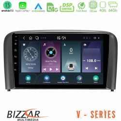 Bizzar V Series Volvo S80 1998-2006 10core Android13 4+64GB Navigation Multimedia Tablet 9