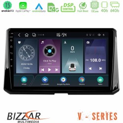 Bizzar V Series Toyota Corolla 2019-2022 10core Android13 4+64GB Navigation Multimedia Tablet 10