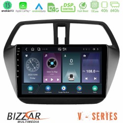 Bizzar V Series Suzuki SX4 S-Cross 10core Android13 4+64GB Navigation Multimedia Tablet 9