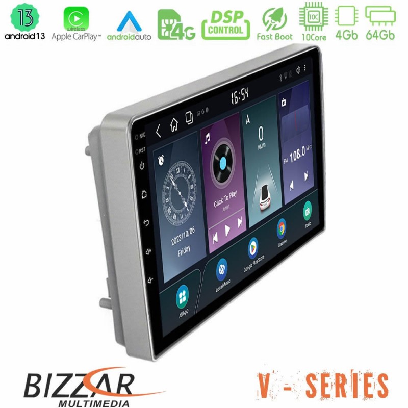 Bizzar V Series Opel Astra/Corsa/Antara/Zafira 10core Android13 4+64GB Navigation Multimedia Tablet 9