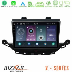 Bizzar V Series Opel Astra K 2015-2019 10core Android13 4+64GB Navigation Multimedia Tablet 9