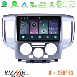 Bizzar V Series Nissan NV200 10core Android13 4+64GB Navigation Multimedia Tablet 9