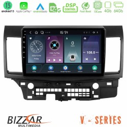 Bizzar V Series Mitsubishi Lancer 2008 – 2015 10core Android13 4+64GB Navigation Multimedia Tablet 10