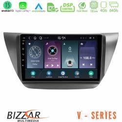 Bizzar V Series Mitsubishi Lancer 2004 – 2008 10core Android13 4+64GB Navigation Multimedia Tablet 9