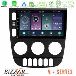 Bizzar V Series Mercedes ML Class 1998-2005 10core Android13 4+64GB Navigation Multimedia Tablet 9