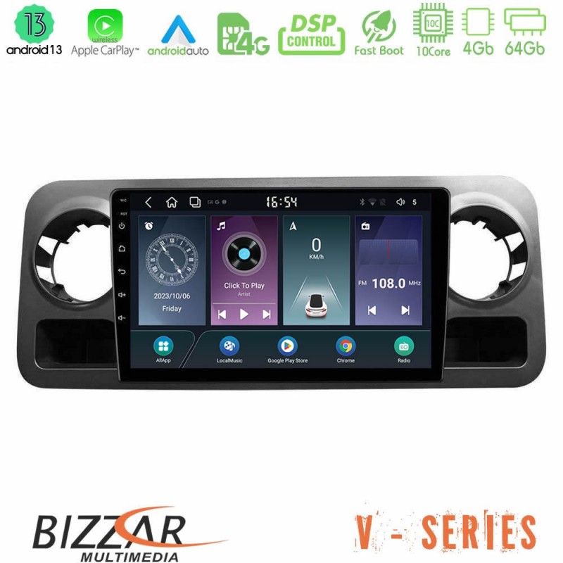 Bizzar V Series Mercedes Sprinter W907 10core Android13 4+64GB Navigation Multimedia Tablet 10