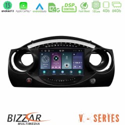 Bizzar V Series Mini Cooper R50 10core Android13 4+64GB Navigation Multimedia Tablet 9