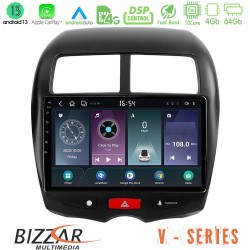 Bizzar V Series Mitsubishi ASX 10core Android13 4+64GB Navigation Multimedia Tablet 10