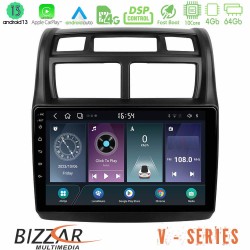 Bizzar V Series Kia Sportage 2008-2011 10core Android13 4+64GB Navigation Multimedia Tablet 9