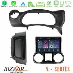 Bizzar V Series Jeep Wrangler 2014-2017 10core Android13 4+64GB Navigation Multimedia Tablet 10