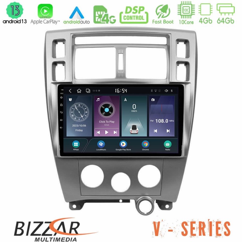 Bizzar V Series Hyundai Tucson 10core Android13 4+64GB Navigation Multimedia Tablet 10