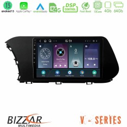 Bizzar V Series Hyundai i20 2021-2024 10core Android13 4+64GB Navigation Multimedia Tablet 9