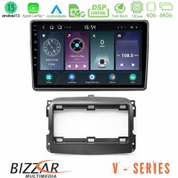 Bizzar V Series Fiat 500L 10core Android13 4+64GB Navigation Multimedia Tablet 10