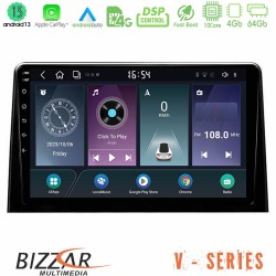 Bizzar V Series Peugeot Partner / Citroën Berlingo 2020-&gt; 10core Android13 4+64GB Navigation Multimedia Tablet 10