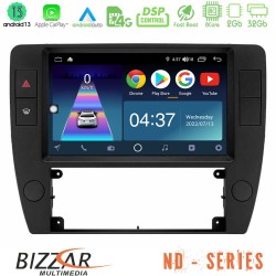 Bizzar ND Series 8Core Android13 2+32GB VW Passat B5 2001-2005 Navigation Multimedia Tablet 9