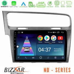 Bizzar ND Series 8Core Android13 2+32GB VW GOLF 7 Navigation Multimedia Tablet 10