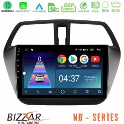 Bizzar ND Series 8Core Android13 2+32GB Suzuki SX4 S-Cross Navigation Multimedia Tablet 9