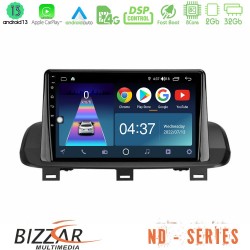 Bizzar ND Series 8Core Android13 2+32GB Nissan Qashqai J12 & X-Trail T33 Navigation Multimedia Tablet 10