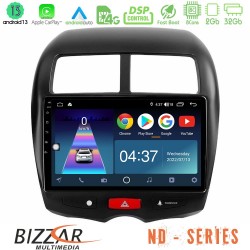 Bizzar ND Series 8Core Android13 2+32GB Mitsubishi ASX Navigation Multimedia Tablet 10