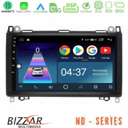 Bizzar ND Series 8Core Android13 2+32GB Mercedes A/B/Vito/Sprinter Class Navigation Multimedia Tablet 9