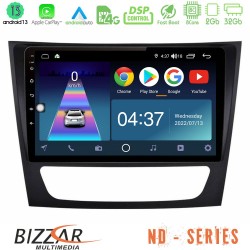 Bizzar ND Series 8Core Android13 2+32GB Mercedes E Class / CLS Class Navigation Multimedia Tablet 9