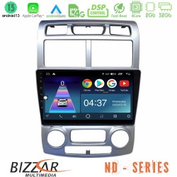 Bizzar ND Series 8Core Android13 2+32GB Kia Sportage 2005-2008 Navigation Multimedia Tablet 9