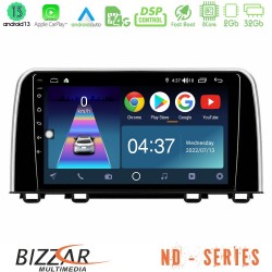 Bizzar ND Series 8Core Android13 2+32GB Honda CR-V 2019-&gt; Navigation Multimedia Tablet 10