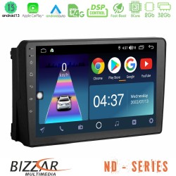 Bizzar ND Series 8Core Android13 2+32GB Ford 2007-&gt; Navigation Multimedia Tablet 9