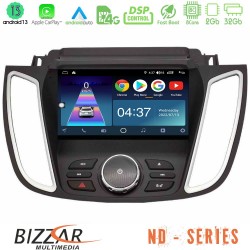 Bizzar ND Series 8Core Android13 2+32GB Ford Kuga/C-Max 2013-2019 Navigation Multimedia Tablet 9