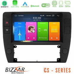 Bizzar CS Series 4Core Android13 2+32GB VW Passat B5 2001-2005 Navigation Multimedia Tablet 9