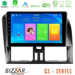 Bizzar CS Series 4Core Android13 2+32GB Volvo XC60 2009-2012 Navigation Multimedia Tablet 9