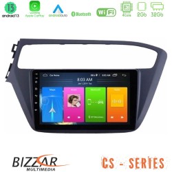 Bizzar CS Series 4Core Android13 2+32GB Hyundai i20 Navigation Multimedia Tablet 9