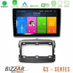 Bizzar CS Series 4Core Android13 2+32GB Fiat 500L Navigation Multimedia Tablet 10