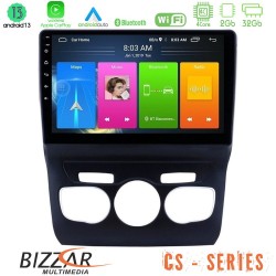 Bizzar CS Series 4Core Android13 2+32GB Citroen C4L Navigation Multimedia Tablet 10