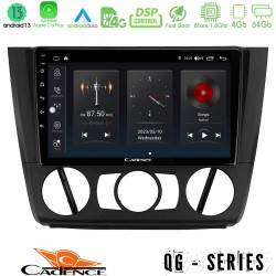 Cadence QG Series 8Core Android13 4+64GB BMW 1Series E81/E82/E87/E88 (MANUAL A/C) Navigation Multimedia Tablet 9