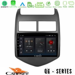 Cadence QG Series 8Core Android13 4+64GB Chevrolet Aveo 2011-2017 Navigation Multimedia Tablet 9