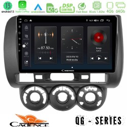 Cadence QG Series 8Core Android13 4+64GB Honda Jazz 2002-2008 (Manual A/C) Navigation Multimedia Tablet 9