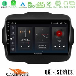 Cadence QG Series 8Core Android13 4+64GB Jeep Renegade 2015-2019 Navigation Multimedia Tablet 9