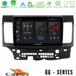 Cadence QG Series 8Core Android13 4+64GB Mitsubishi Lancer 2008 – 2015 Navigation Multimedia Tablet 10