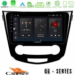 Cadence QG Series 8Core Android13 4+64GB Nissan Qashqai J11 (Manual A/C) Navigation Multimedia Tablet 10