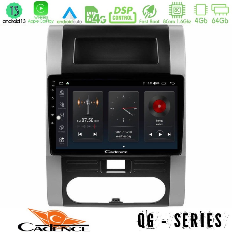 Cadence QG Series 8Core Android13 4+64GB Nissan X-Trail T31 Navigation Multimedia Tablet 10