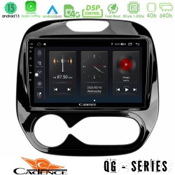 Cadence QG Series 8Core Android13 4+64GB Renault Captur 2013-2019 (Auto AC) Navigation Multimedia Tablet 9