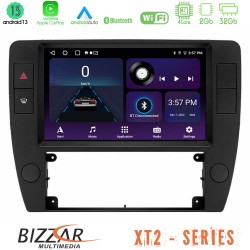 Bizzar XT2 Series 4Core Android13 2+32GB VW Passat B5 2001-2005 Navigation Multimedia Tablet 9