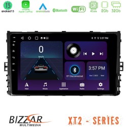 Bizzar XT2 Series 4Core Android13 2+32GB VW MQB 2017-&gt; Navigation Multimedia Tablet 9