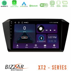 Bizzar XT2 Series 4Core Android13 2+32GB VW Passat Navigation Multimedia Tablet 10