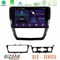 Bizzar XT2 Series 4Core Android13 2+32GB VW Jetta Navigation Multimedia Tablet 10