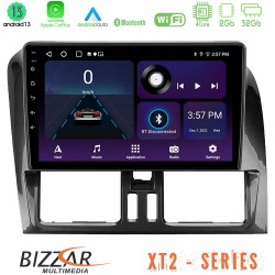 Bizzar XT2 Series 4Core Android13 2+32GB Volvo XC60 2009-2012 Navigation Multimedia Tablet 9